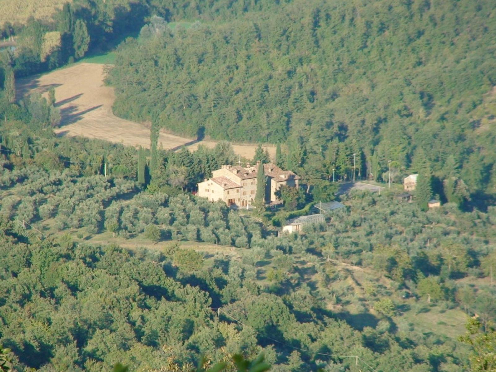Agriturismo Borgo Del Senatore Ангьяри Экстерьер фото