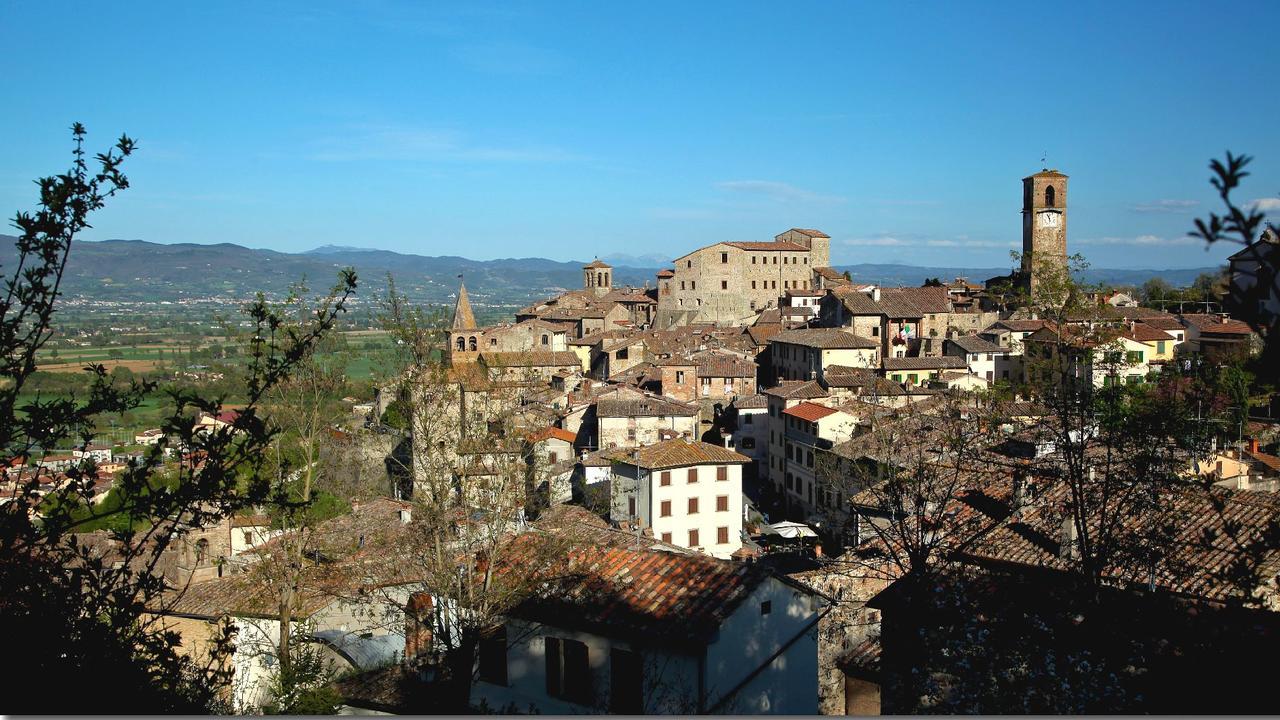 Agriturismo Borgo Del Senatore Ангьяри Экстерьер фото