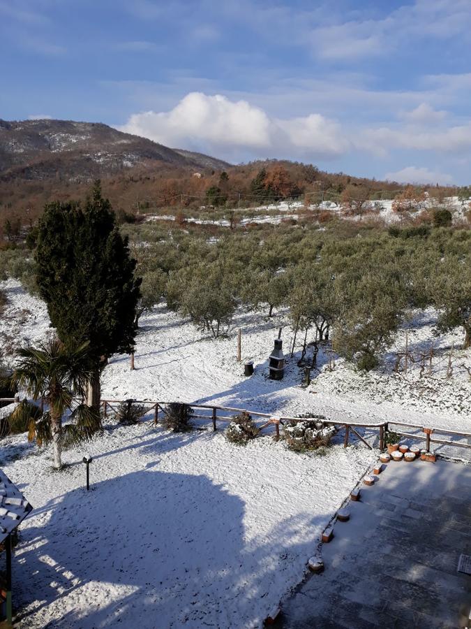 Agriturismo Borgo Del Senatore Ангьяри Экстерьер фото
